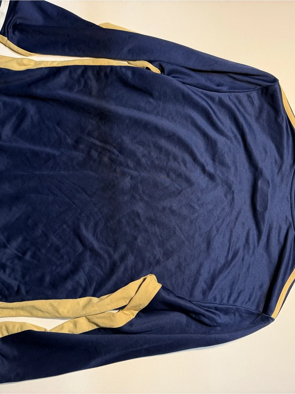adidas Navy‎ & Gold NCU Hooded Athletic Pullover